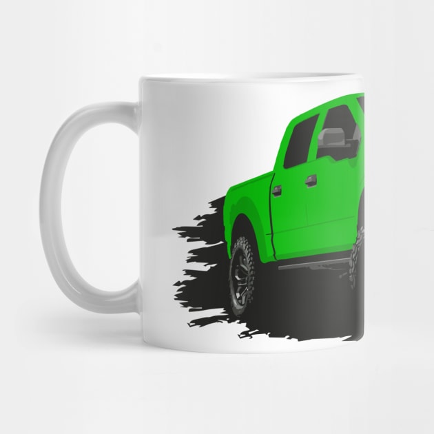 Green Raptor pickup by mfz